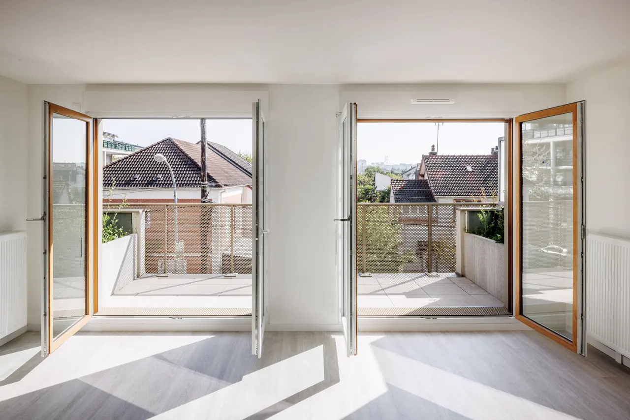 Photograph — Living room — Les Jardins de Beauvoir, Bondy