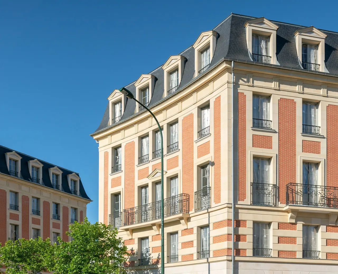 صورة فوتوغرافية — واجهة الزاوية — Le Palatinat, Le Raincy
